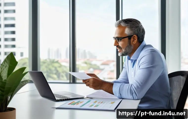 펀드투자상담사 관련 정책 및 제도 변화 - A professional financial consultant in a modern office environment, engaging in a clear and friendly...